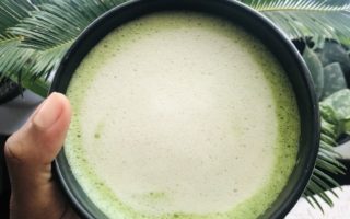 The perfect matcha latte