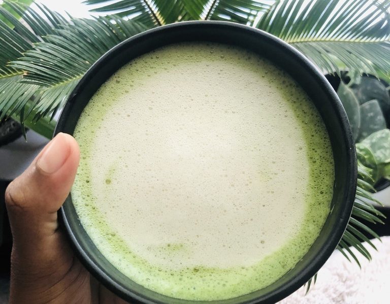 The perfect matcha latte